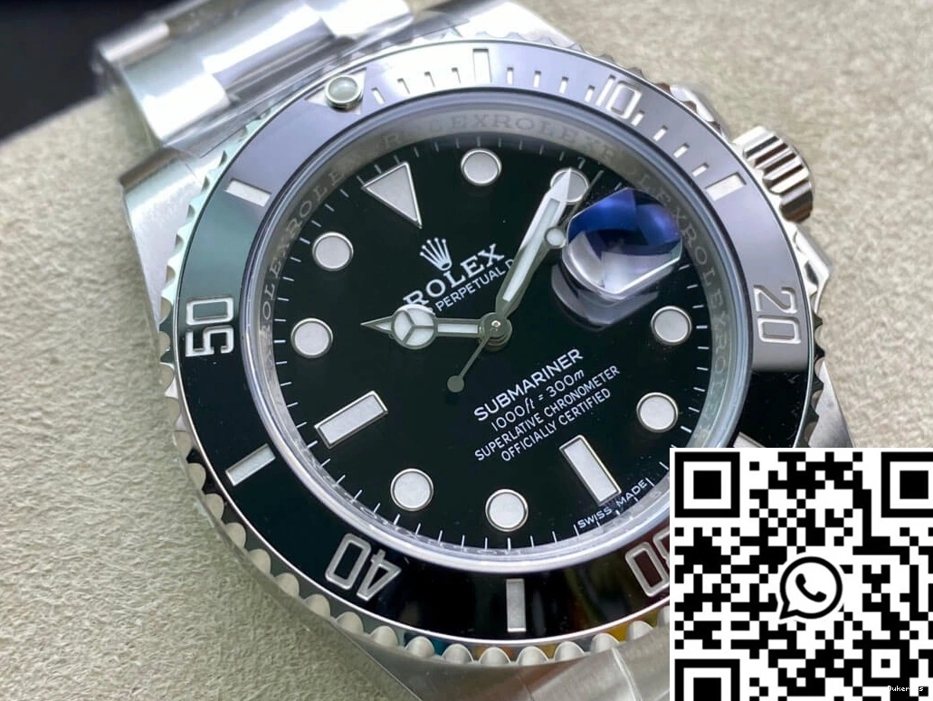 Trendsetting 116610LN-97200 Black Clean 1234 Factory Rolex Dial Submariner V4 0821